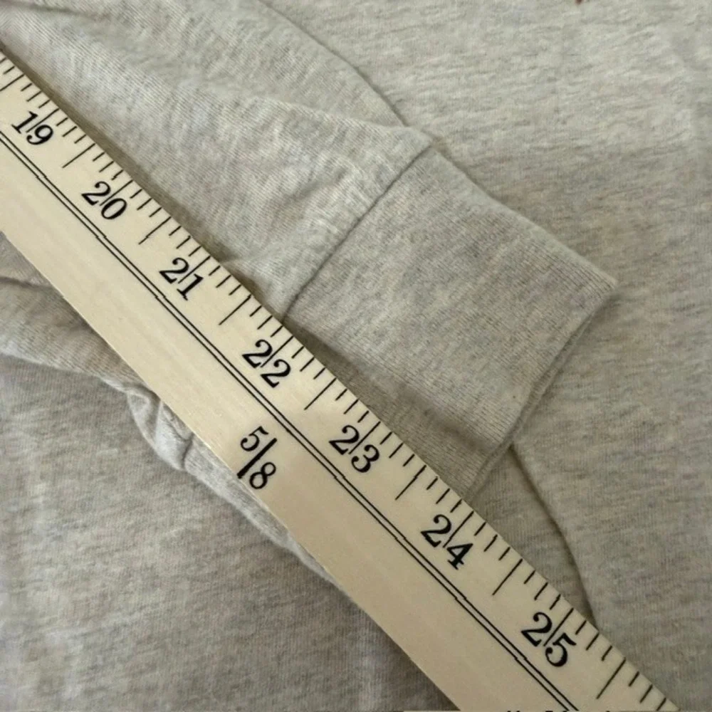 Polo Ralph Lauren Long Sleeve T-Shirt Crewneck Heathered Oatmeal Large